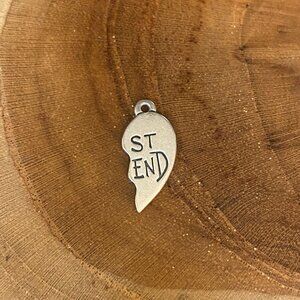James Avery Silver Best Friend Charm